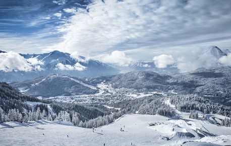 Skipiste in Seefeld