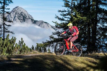 Biker in Seefeld